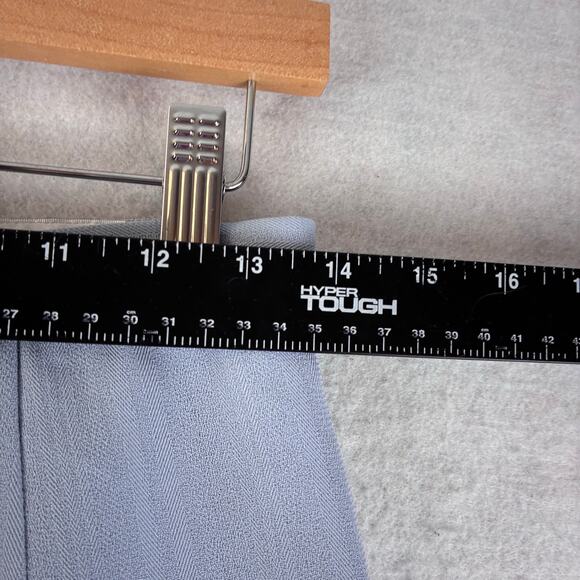 Vintage Larry Levine Suit Pants Women’s 10 Powder Blue Old Money Classy Career - Picture 7 of 13